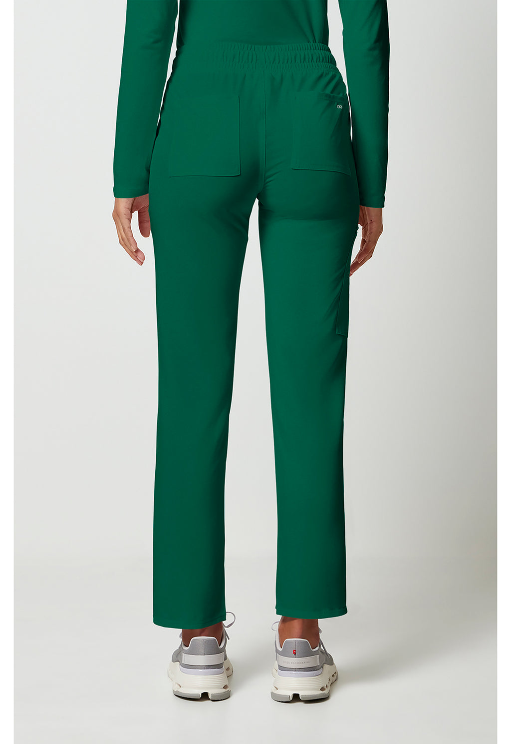 Mid Rise Drawstring Tapered Leg Pant