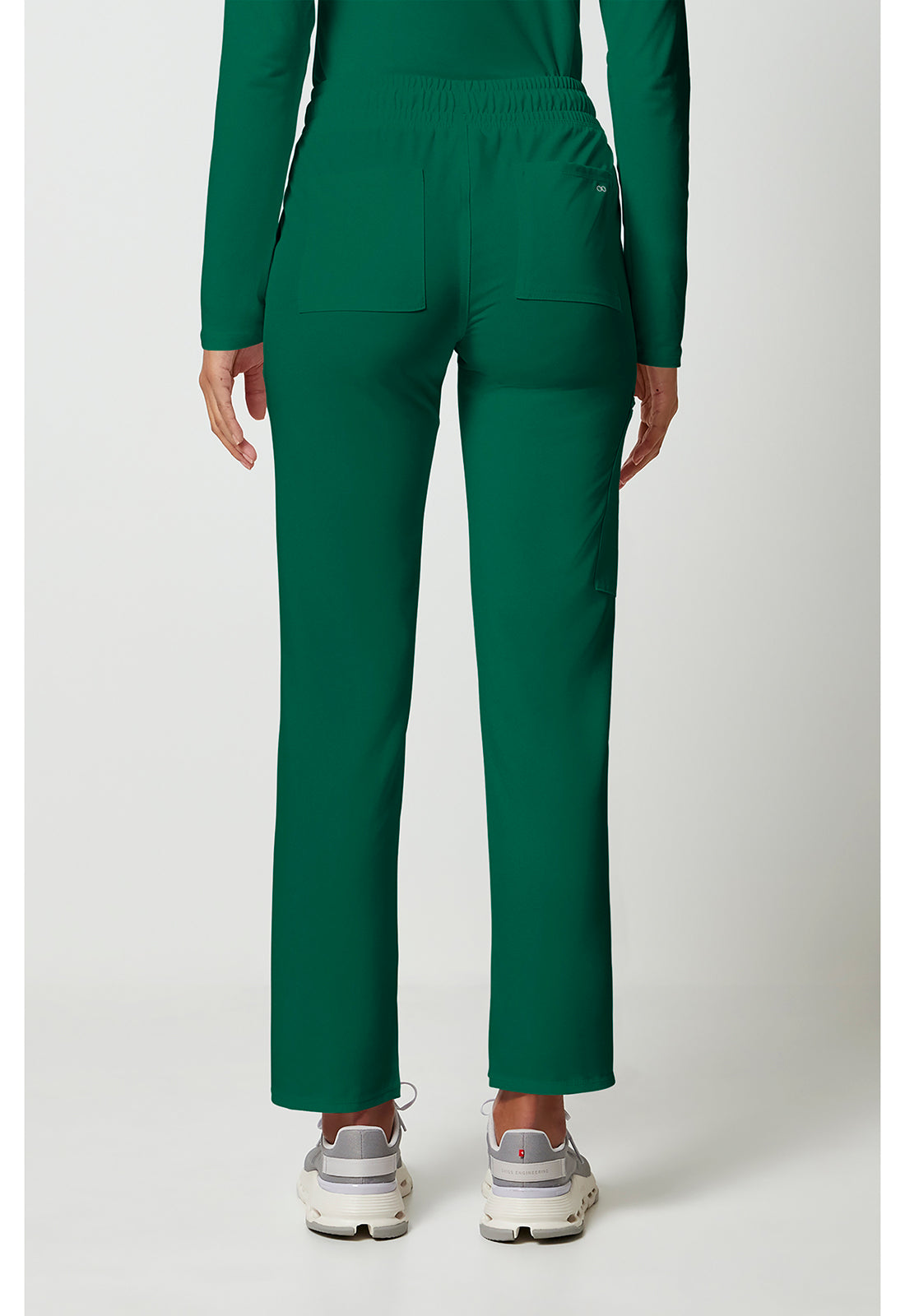 Mid Rise Drawstring Tapered Leg Pant