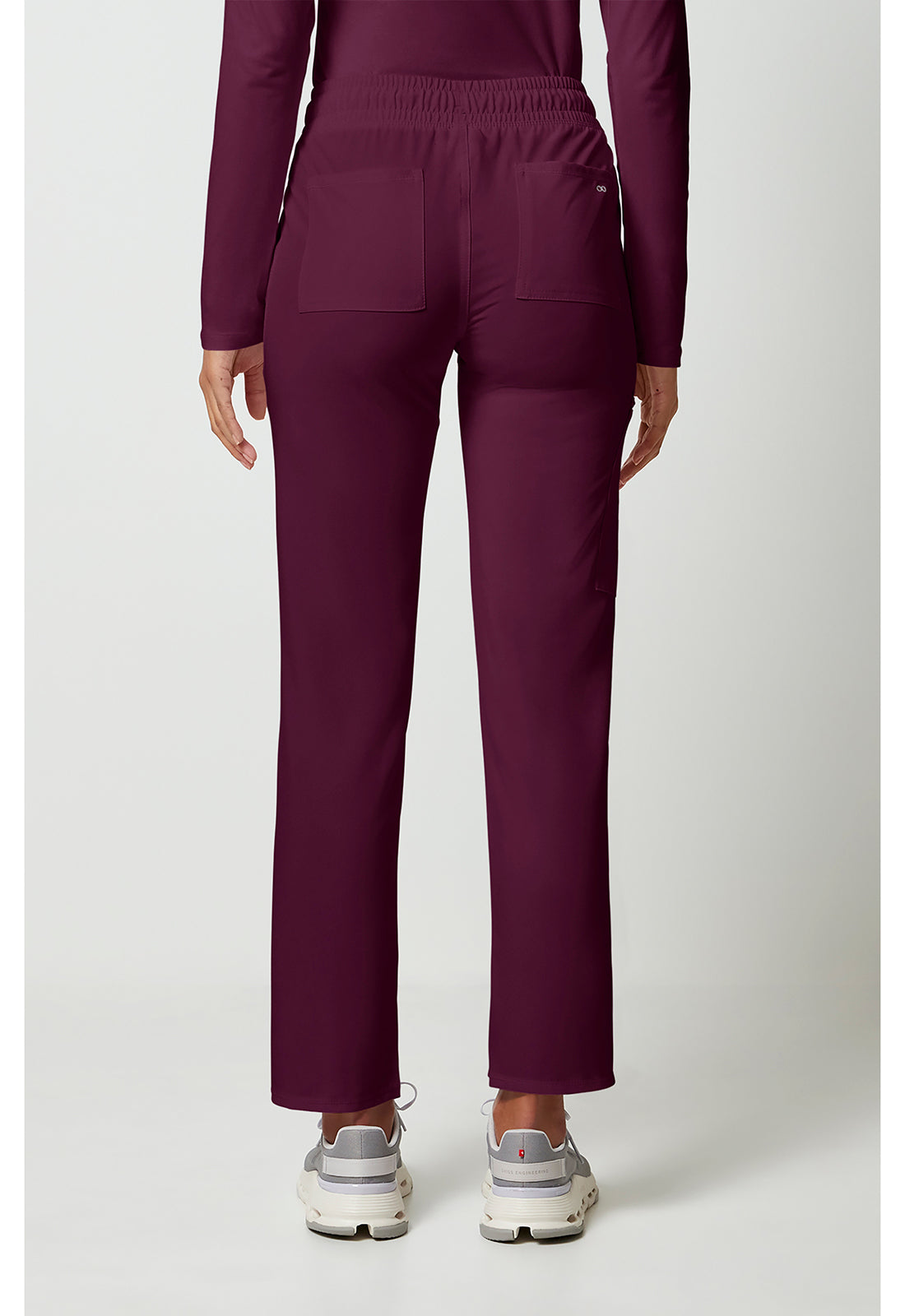 Mid Rise Drawstring Tapered Leg Pant