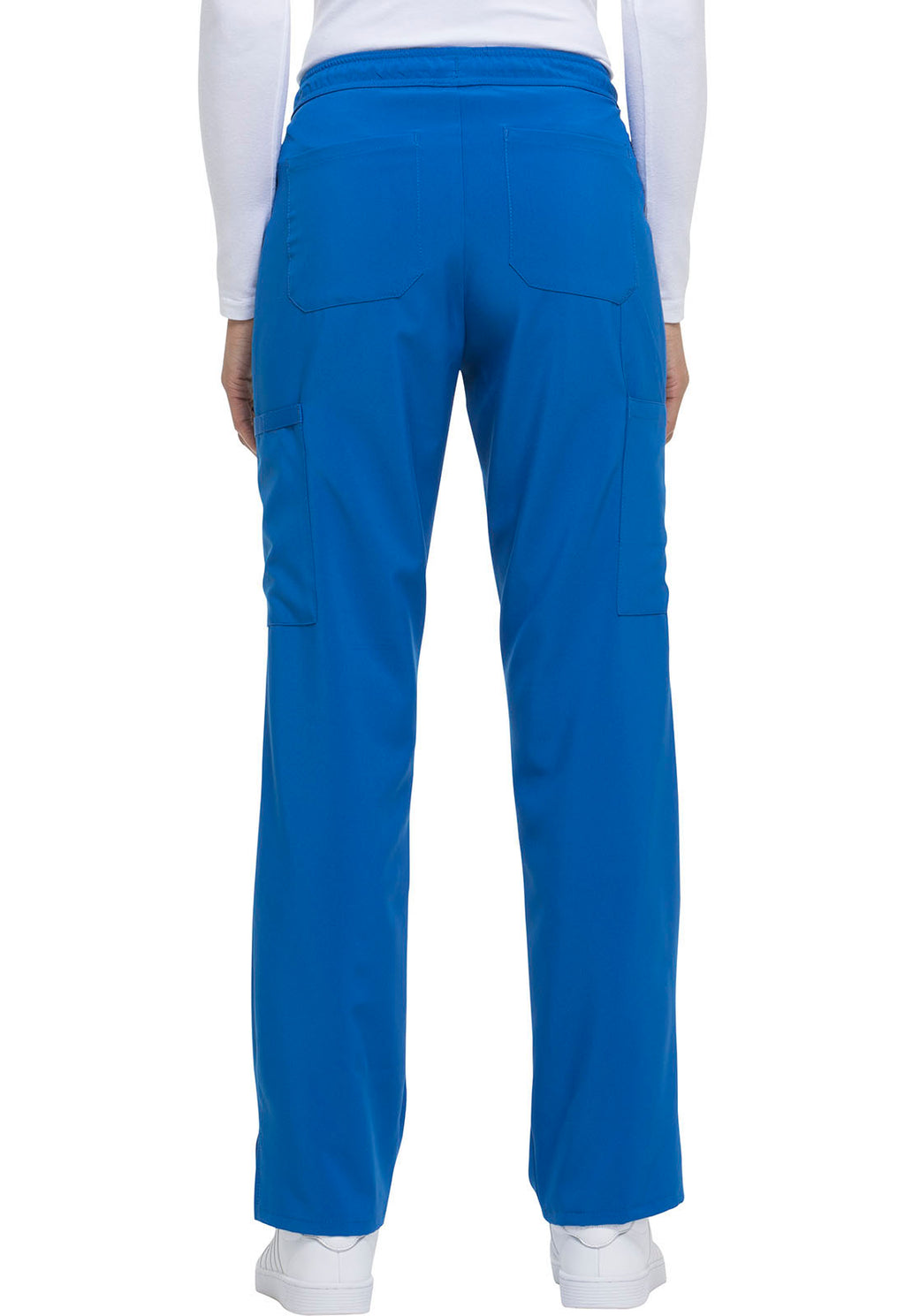 Mid Rise Straight Leg Drawstring Pant