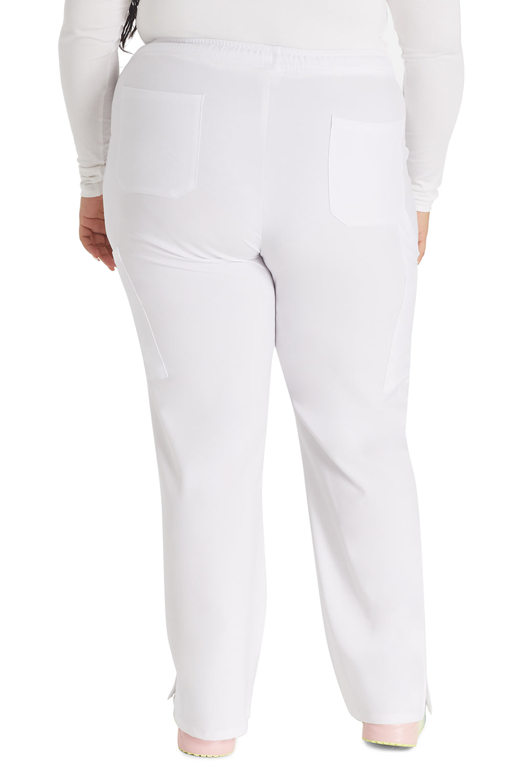 Mid Rise Straight Leg Drawstring Pant