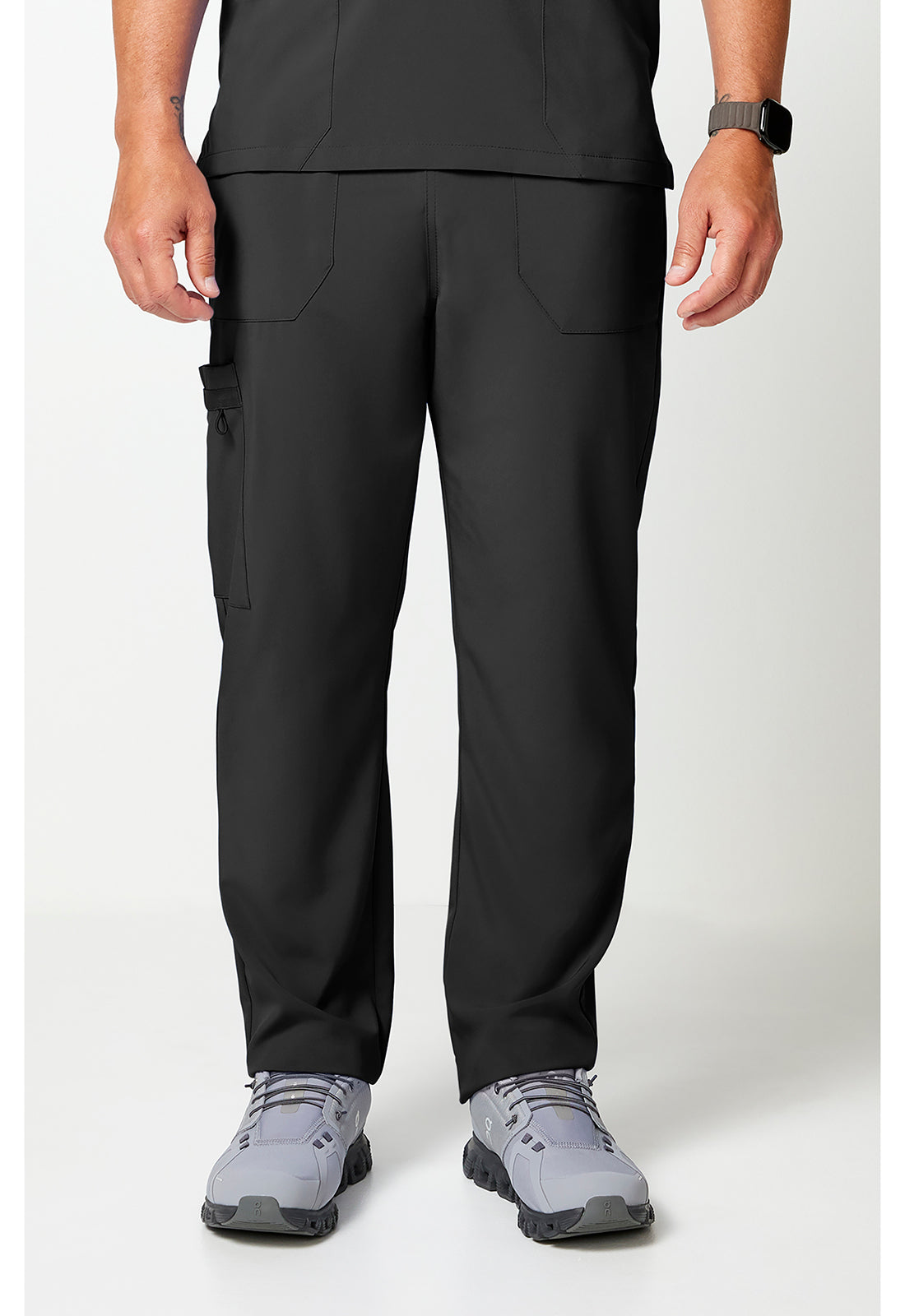 Unisex Natural Rise Tapered Leg Pant