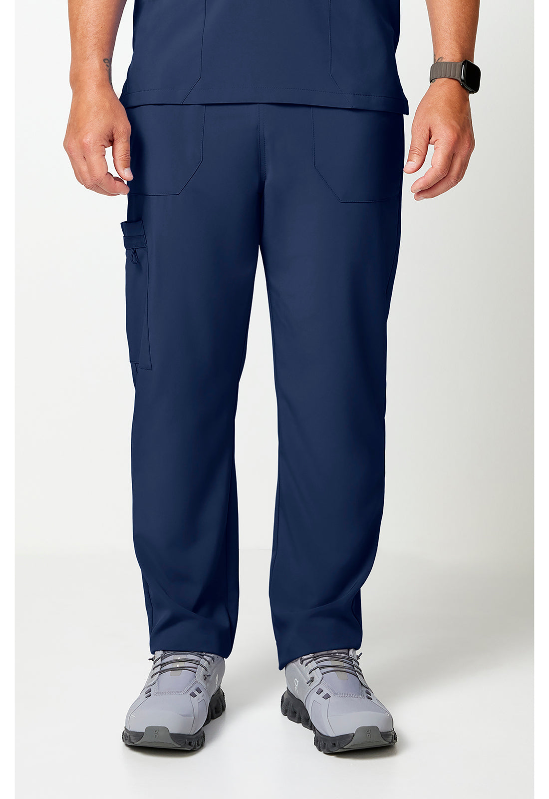 Unisex Natural Rise Tapered Leg Pant