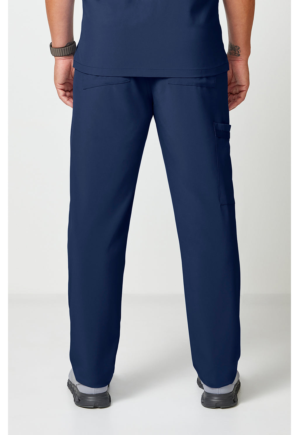 Unisex Natural Rise Tapered Leg Pant