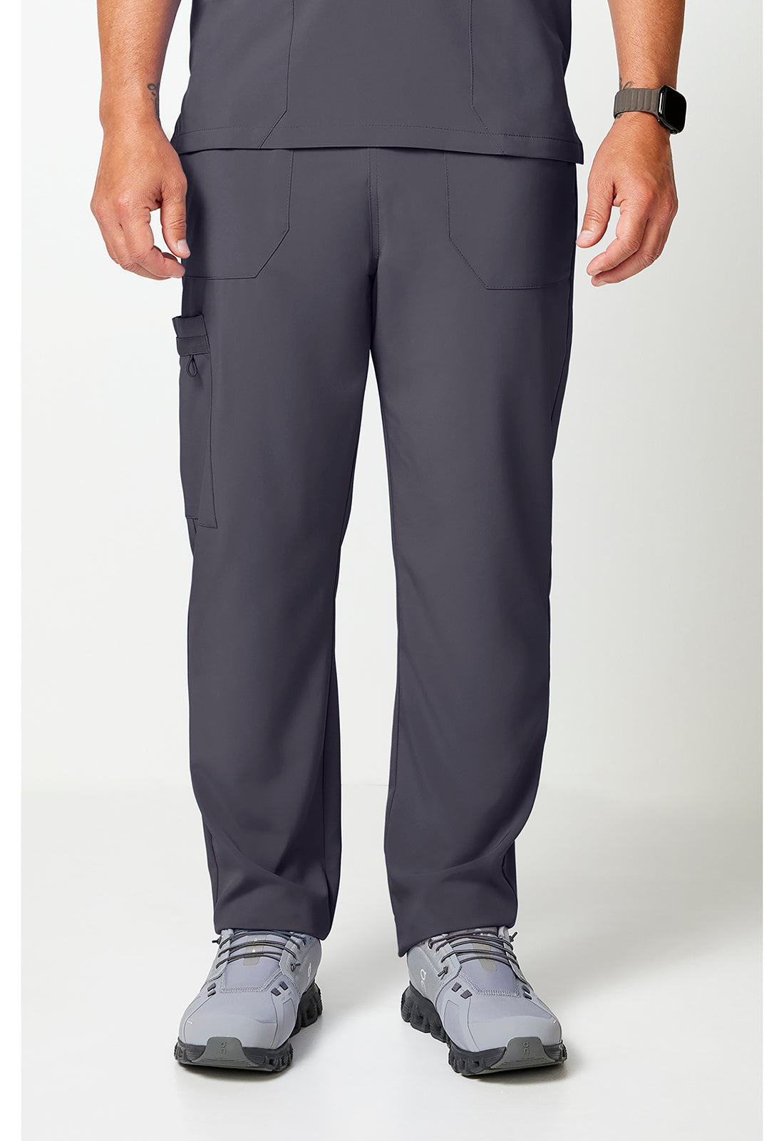 Unisex Natural Rise Tapered Leg Pant