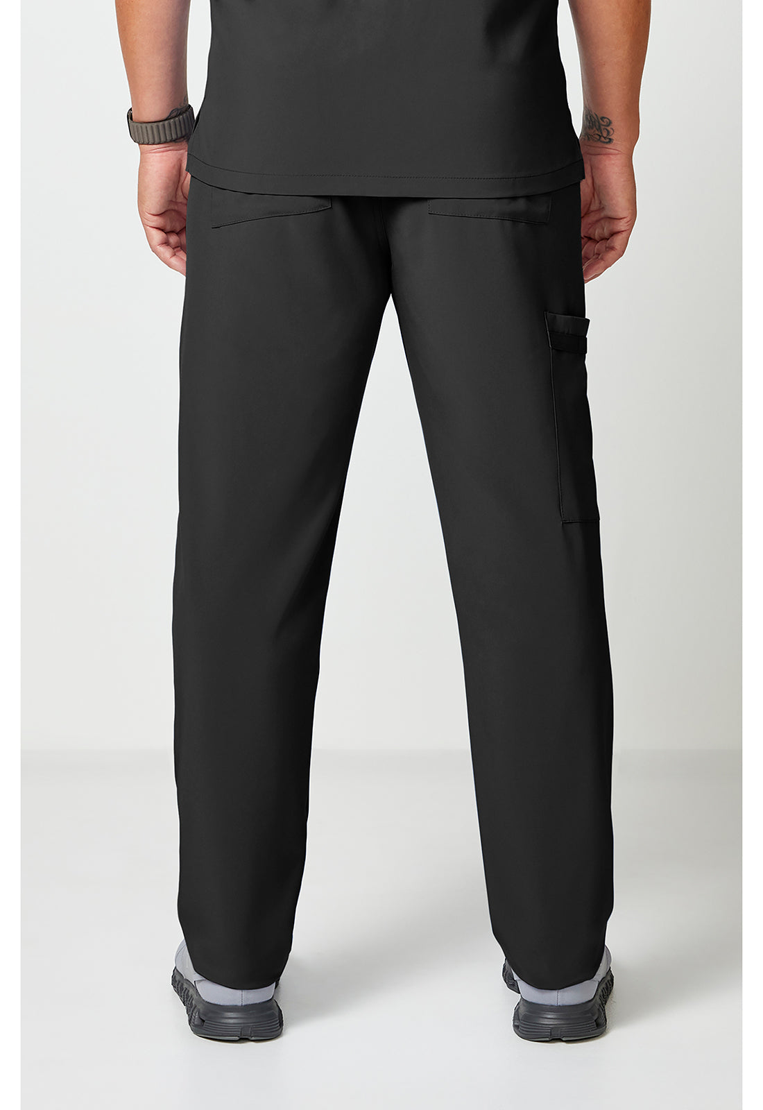 Unisex Natural Rise Tapered Leg Pant