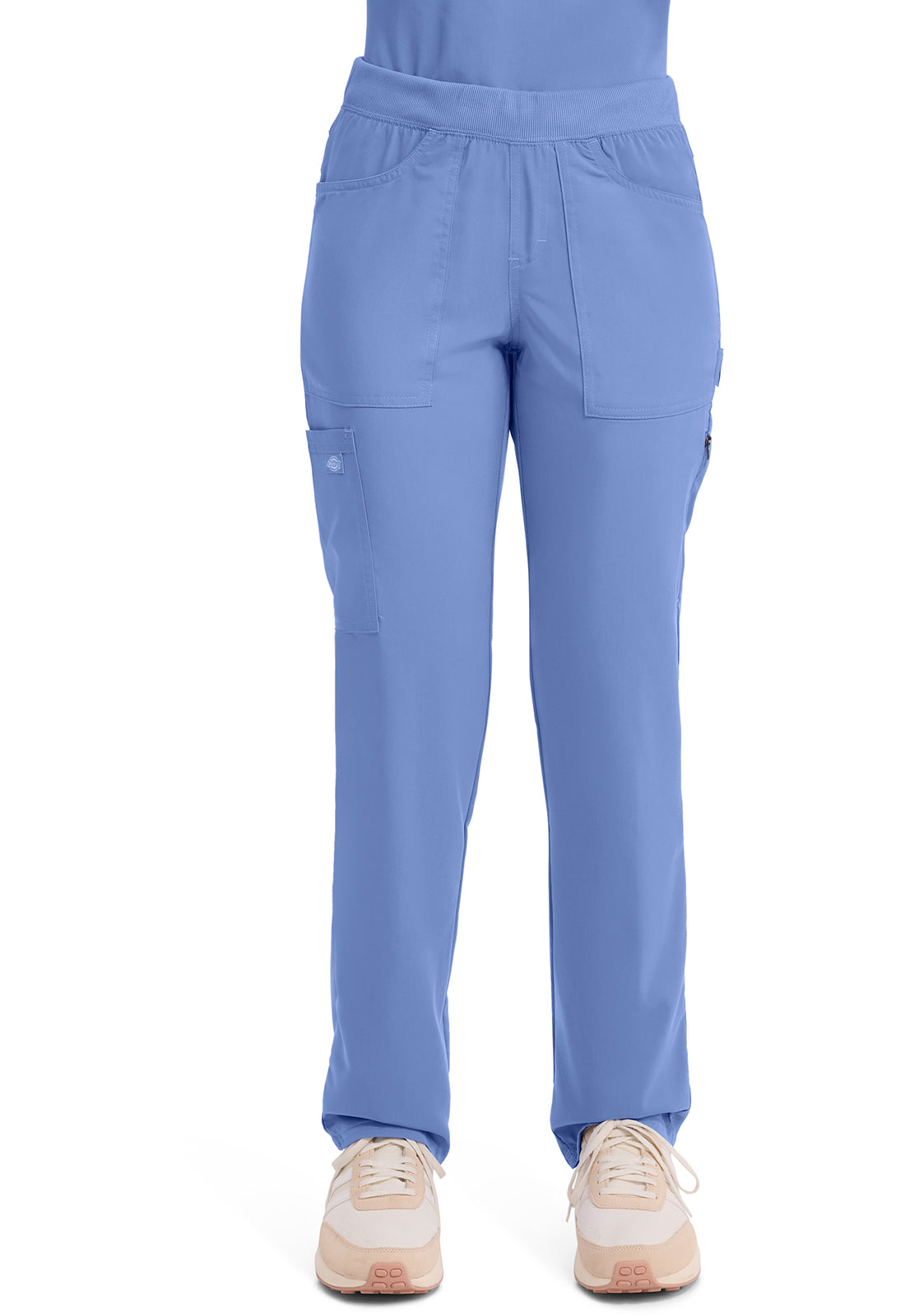 Mid Rise Tapered Leg Pull-on Pant